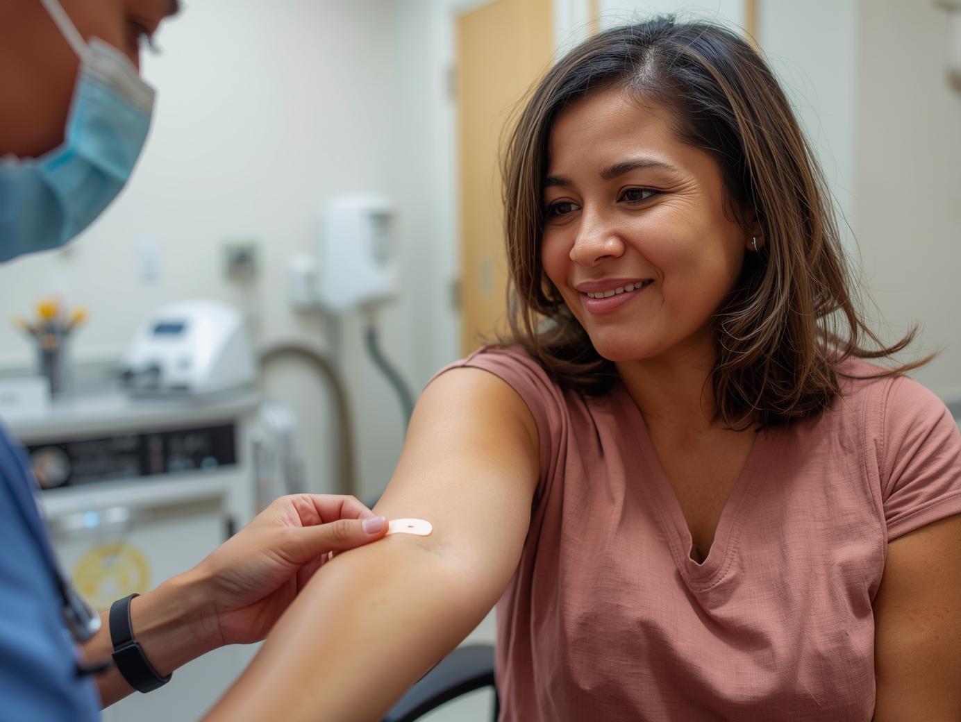 HERO_woman-receiving-Brixadi-injectin-in-arm-by-medical-provider-a6e9ef HERO woman receiving Brixadi injectin in arm by medical provider a6e9ef