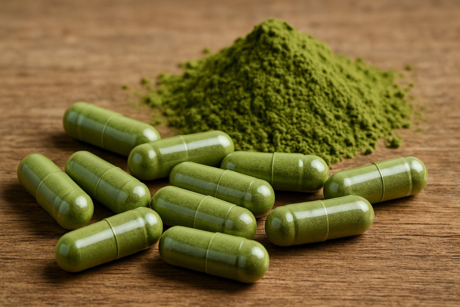 Kratom drug capsule Hero Image 28f977