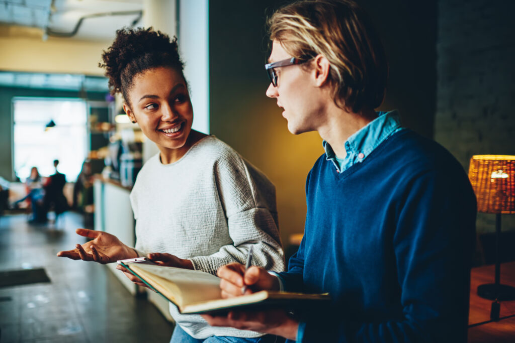 People talking secondary image d85968