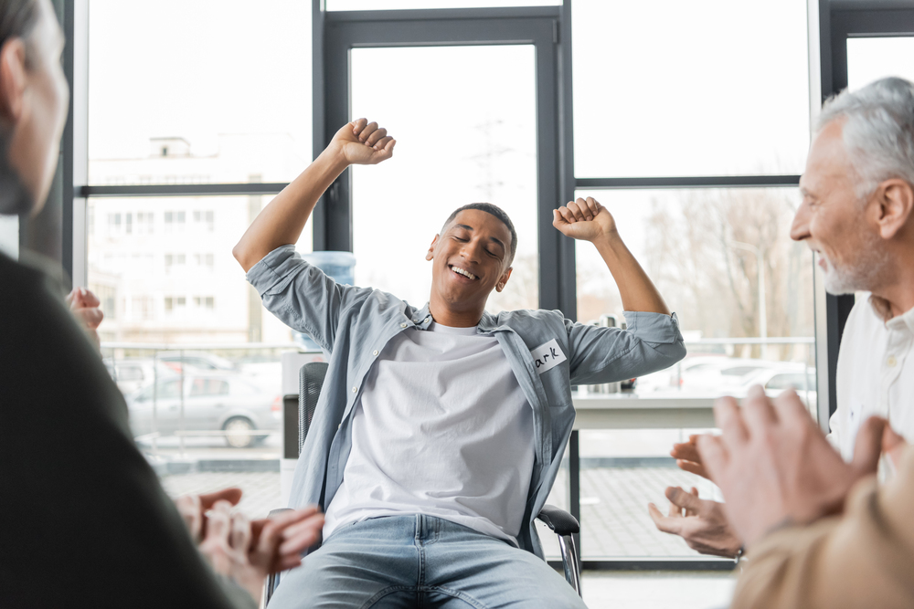 man who just finished alcohol recovery man who just finished alcohol recovery