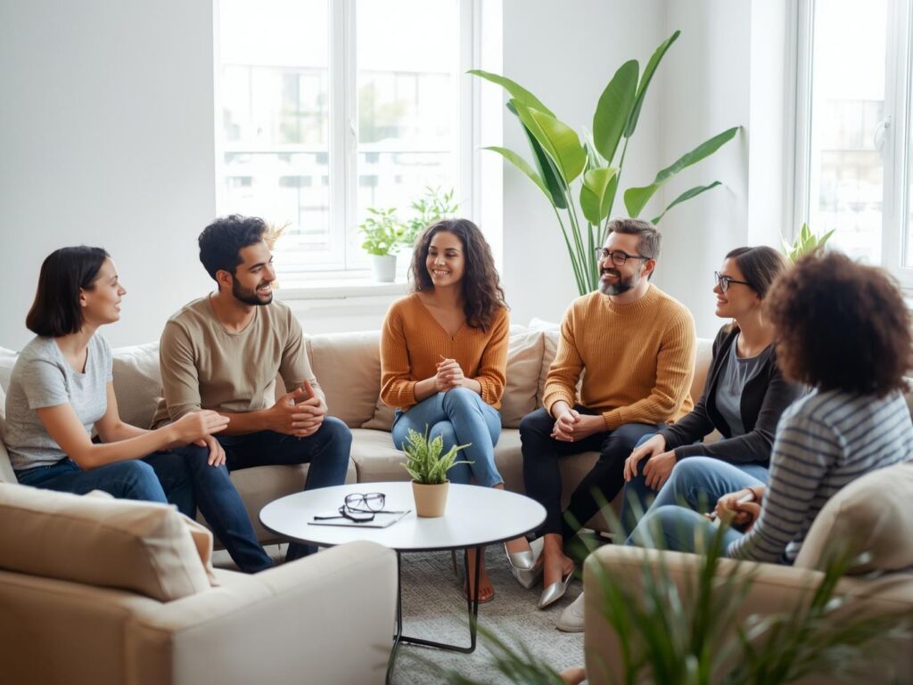 Benefits of Outpatient Addiction Treatment: A Modern Approach to Opioid Recovery 3 outpatient addiction treatment group therapy session 10a8da